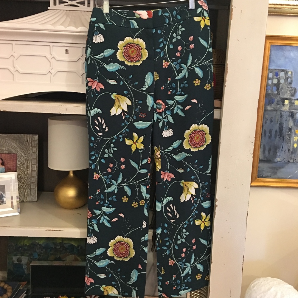 Loft floral pants 0 P